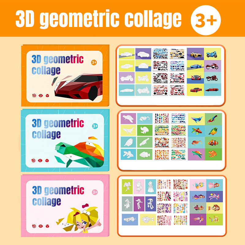 Sticker Puzzelboekjes Set voor Kinderen