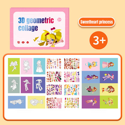 Sticker Puzzelboekjes Set voor Kinderen