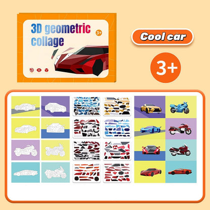 Sticker Puzzelboekjes Set voor Kinderen