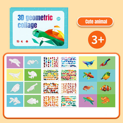 Sticker Puzzelboekjes Set voor Kinderen