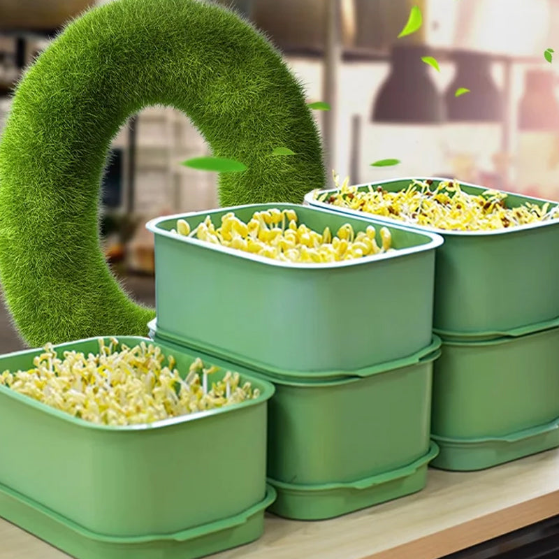 🔥 Stapelbare taugé kweekbak – Meerlaags ontwerp, perfect voor thuisgebruik, gezond en groen leven!
