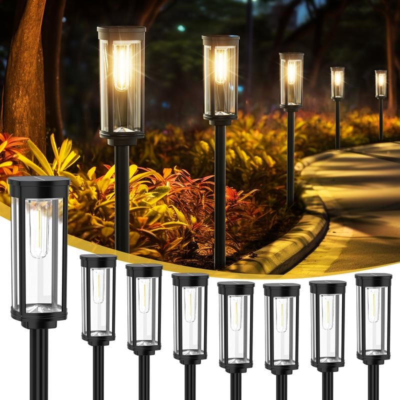 Uitverkoop 50% korting✨Zonneverlichting voor buitenpaden