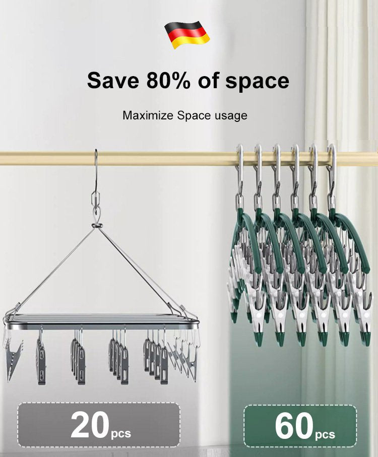 👖🔥 50% KORTING! Legging Organizer Hanger – 10 Broeken Netjes Opbergen & Meer Kast-Ruimte
