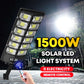 💎 50% KORTING! 💎 1500 W zonne-energie LED-verlichtingssysteem: superhelder, draadloos en weerbestendig met bewegingssensor + afstandsbediening (IP65) ☀️💡