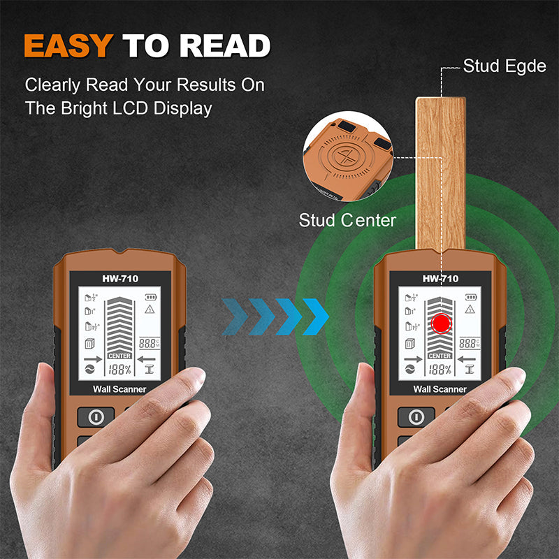 🔥💯Multifunctionele Handheld Metaal- en Muurdetector