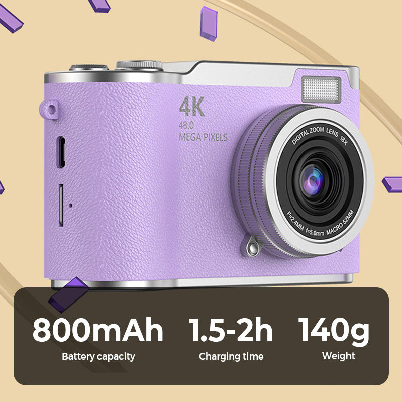 📷4K HD digitale camera met flipscreen💥