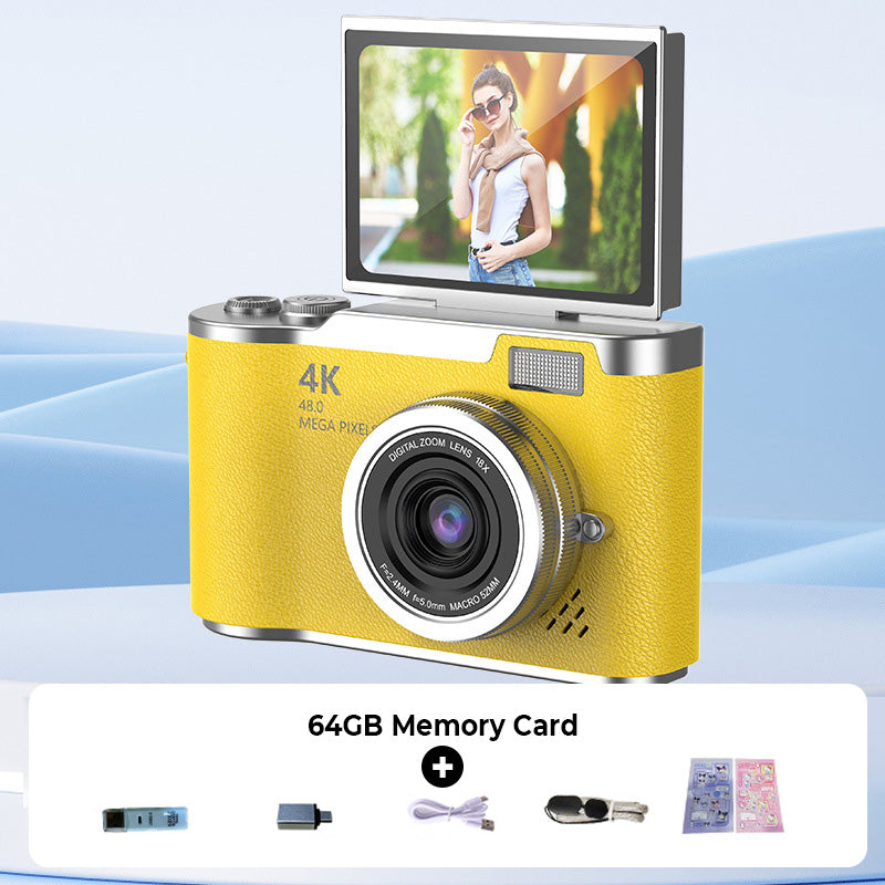 📷4K HD digitale camera met flipscreen💥