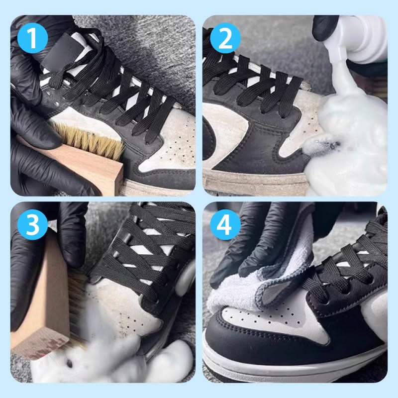 👟🔥Koop er 2 en krijg er 1 gratis 🔥Multifunctionele, effectieve en milde schoenenreiniger