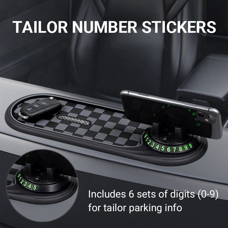 🔥Hete verkoop-50% Uitverkoop🔥Auto Dashboard Anti-Slip Mat met Telefoonhouder✨