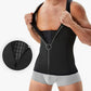 ⚡2025  Hot Sale 50% OFF 🔥Men's Zipper Waist Trainer Trimmer Vest