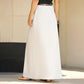 Retro Maxi Rok van Vloeiende Chiffon voor Dames – Romantieke en Elegante Stijl