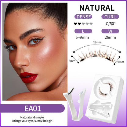💖Herbruikbare magnetische wimpers met applicator💯