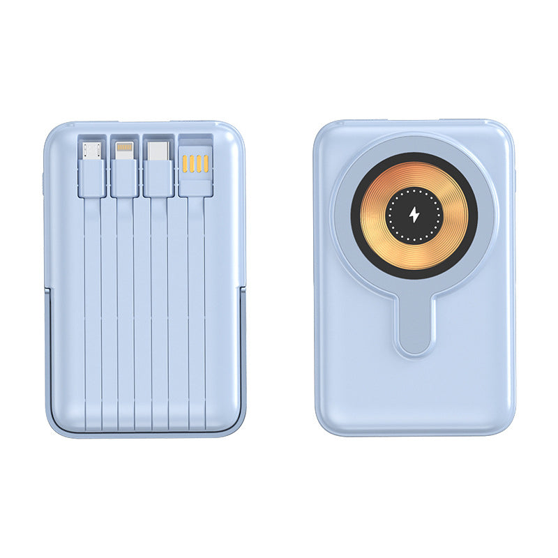 🔥Hot Sale 50% korting🔋Magnetische draadloze powerbank 10000mAh snellader met telefoonhouder