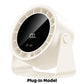 Mini Stille Bureauventilator met 100 Snelheden + Digitaal Display