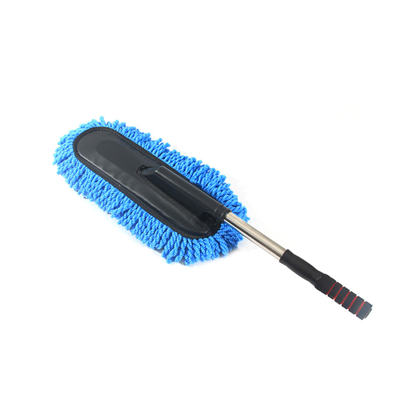 Uittrekbare borstel met zachte haren voor het wassen van de auto