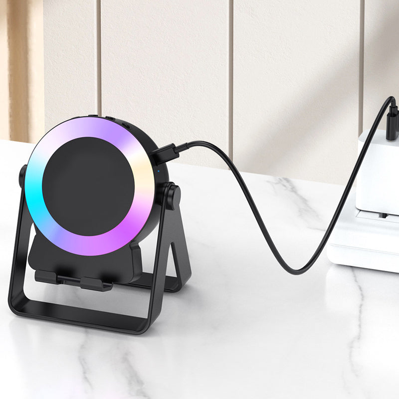 📱 🔊 2025 Nieuwe 4-in-1 multifunctionele mobiele telefoonstandaard met Bluetooth-luidspreke