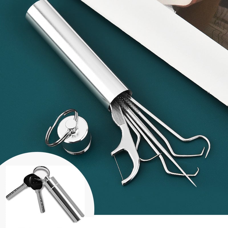 🏆Duitse precisietechniek! 0,1 mm ultrafijne punt voor nauwkeurig flossen✨