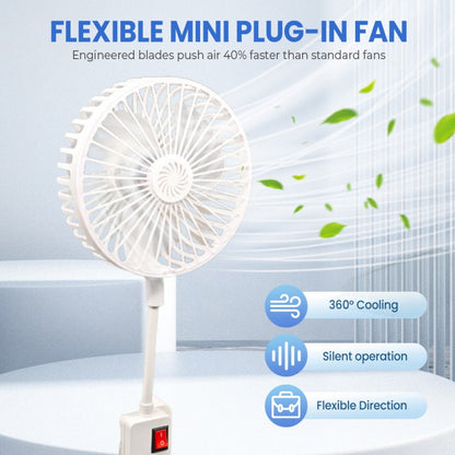 Flexibele mini-plug-in ventilator