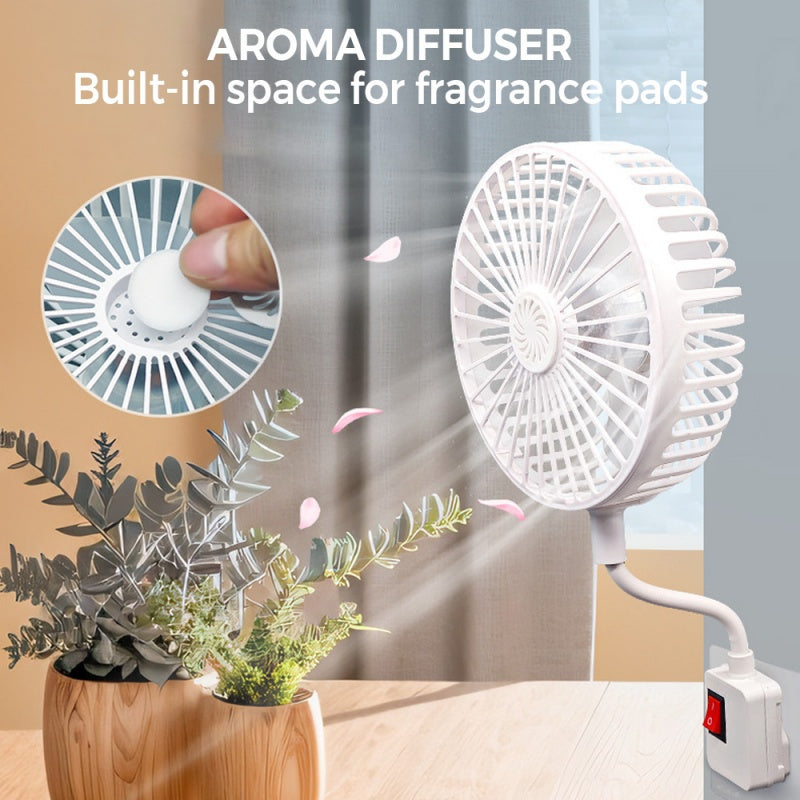 Flexibele mini-plug-in ventilator