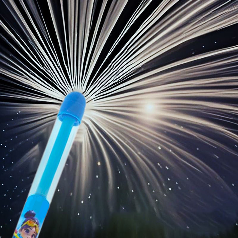 Leuk uittrekbaar waterpistool met vuurwerkeffect