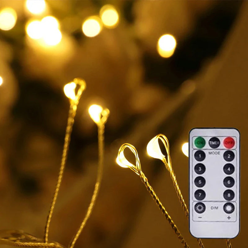 🎄Vroegtijdige kerstactie 50% KORTING🎁 Koperdraad vuurwerk lichtsnoer
