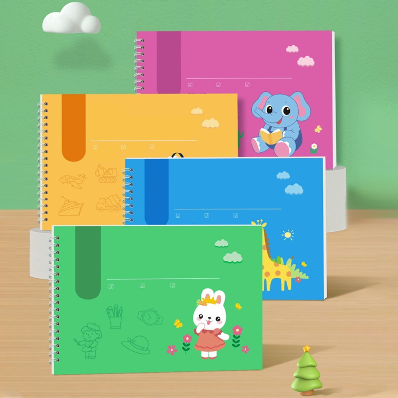 Tekenboek met 8 thema's: cartoons om over te trekken🥳🖍️ Meer dan 50.000 gezinnen hebben ervoor gekozen!