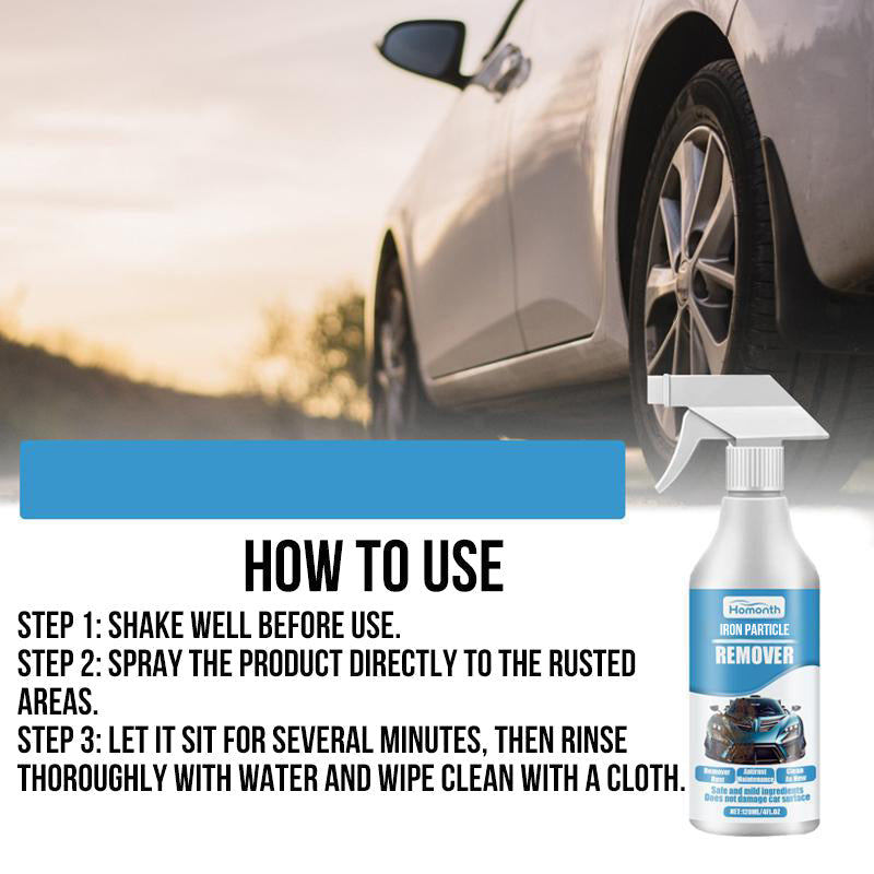 ⏰🎁Auto Roest- en Ijzerdeeltjes Verwijderaar Spray