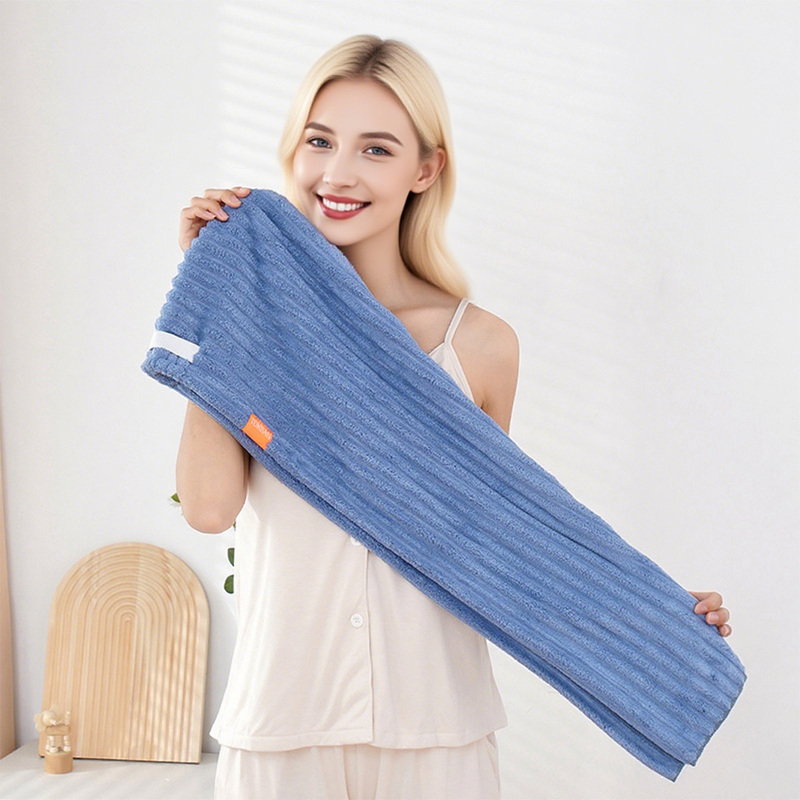 💖Uitverkoop 50% Korting💖Grote haarhanddoek met veilige band voor vrouwen💆‍♀️🛁
