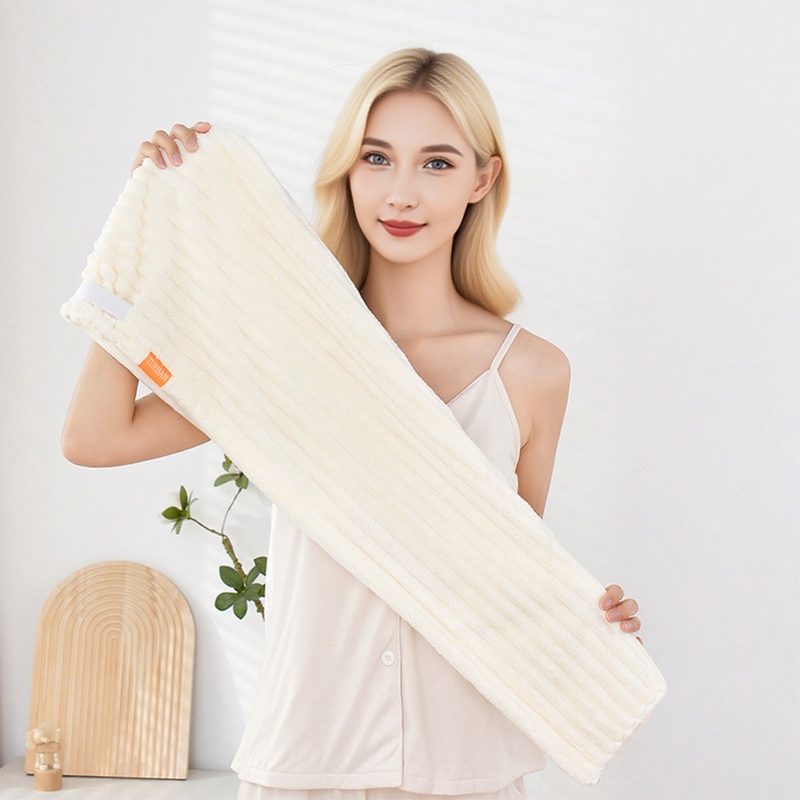 💖Uitverkoop 50% Korting💖Grote haarhanddoek met veilige band voor vrouwen💆‍♀️🛁
