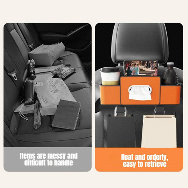 🔥50% korting🔥Auto Multifunctionele Rugleuning Opbergdoos