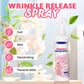 🥳 2026 HOT SALE 🥳 💞 50.000+ VERKOCHT! 👔❤️‍🔥 Multifunctionele Kreukherstellende Spray – Verwijdert kreukels in enkele minuten – Neutraliseert geuren, zacht voor stoffen – Strijken niet nodig! – Een must‑have voor op reis 👕✨