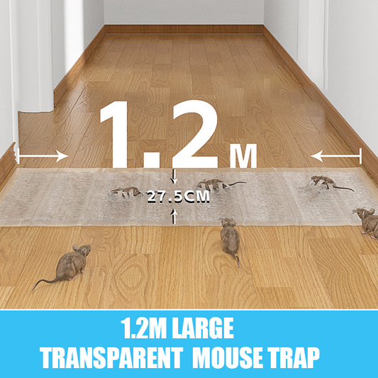 1,2 m grote transparante muizenval