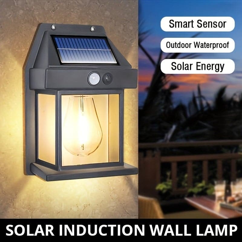 🔥 TIJDELIJKE AANBIEDING! 50% KORTING! Zonne-energie wandlamp – 3 slimme modi, IP65 waterdicht, geen elektriciteit of bedrading nodig!