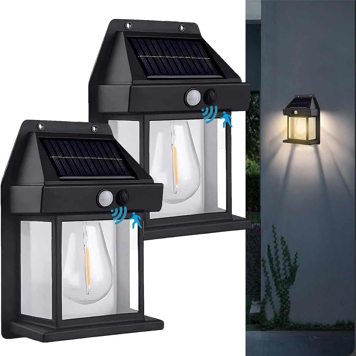 🔥 TIJDELIJKE AANBIEDING! 50% KORTING! Zonne-energie wandlamp – 3 slimme modi, IP65 waterdicht, geen elektriciteit of bedrading nodig!