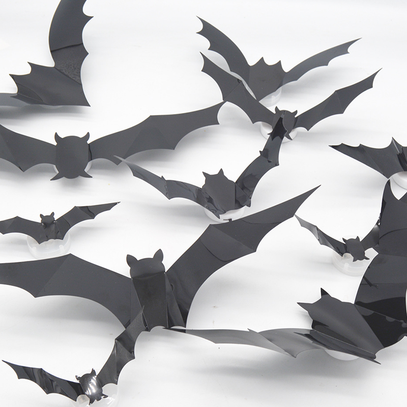 🦇 Halloween 3D vleermuis LED-wandlamp decoratie
