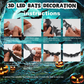 🦇 Halloween 3D vleermuis LED-wandlamp decoratie