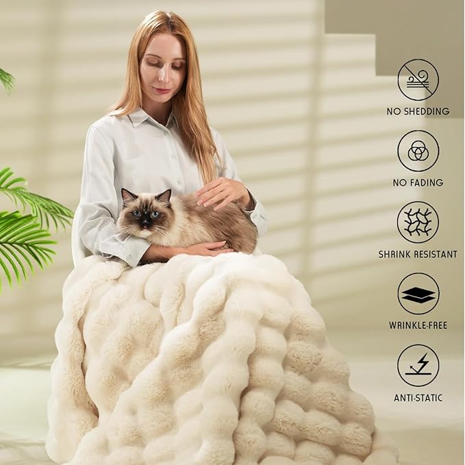 🎅 UITVERKOOP 50% KORTING 🛏️ Luxe Super Zachte Plaid - Warmte & Comfort Voor Jouw Thuis!