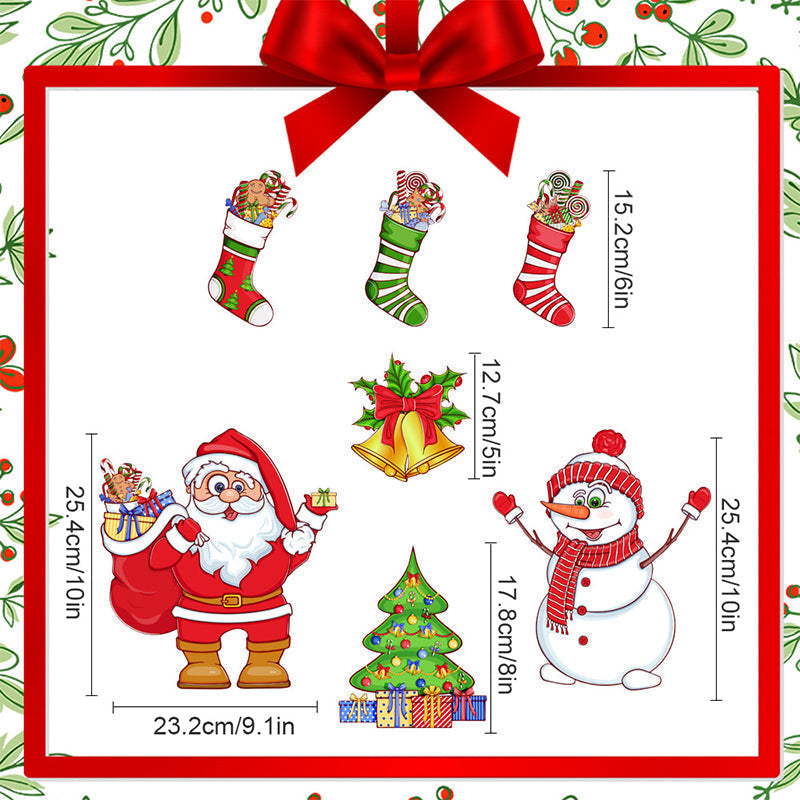 🎄 50% korting! Kerstmagneten met cartoonfiguren – 10 feestelijke ontwerpen, magnetische achterzijde & verplaatsbaar. Versier metalen oppervlakken zonder lijmresten! ✨🧲