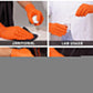 Wegwerpnitrilrubber handschoenen 30 stuks