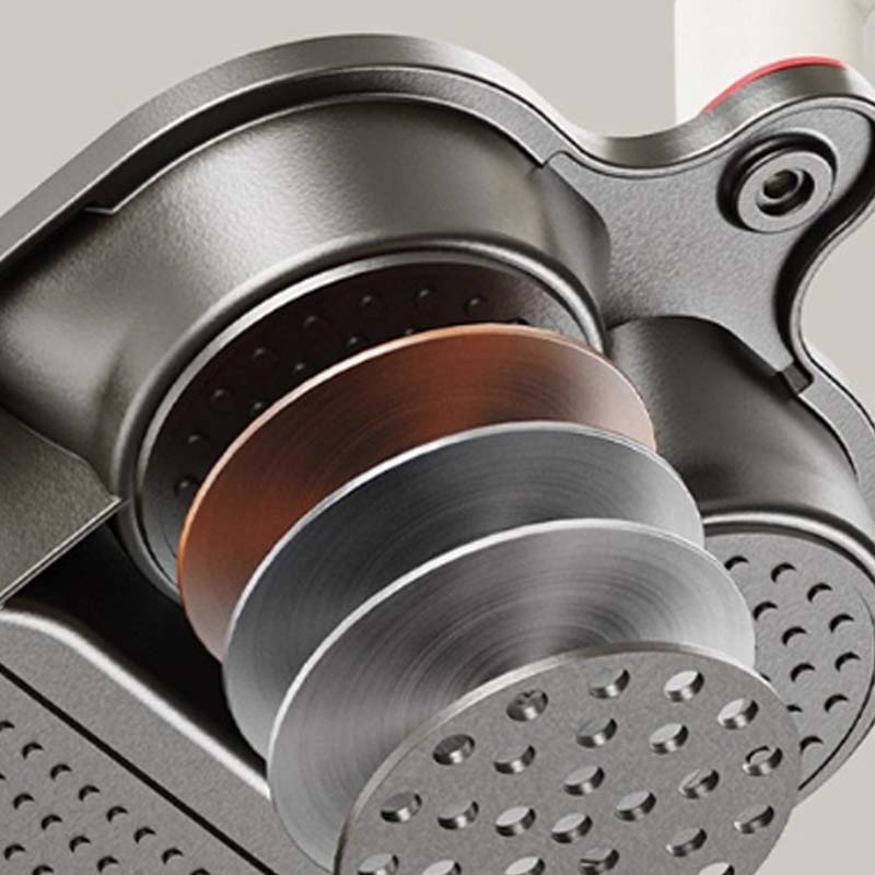 3-in-1 kopvormige pan met groot formaat