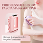 Draadloze fascia-massagering voor het hele lichaam