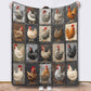 ⏳🔥TIJDELIJK 50% KORTING! ⏰🐱🎄 Vintage Kattenpatroon Flanel Deken – Zacht & Comfortabel ✨