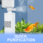 🌊✨3-in-1 Aquariumfilter – Filtratie, Zuurstoftoevoer & Waterpompen🐠