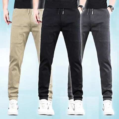 👖MultiPants🛠️Zeer Rekbare, Duurzame Cargobroek Met Meerdere Zakken💪