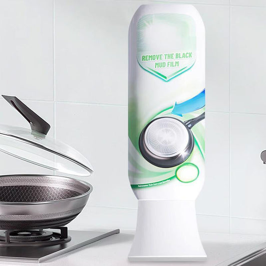 🍳 KOOP 2, KRIJG 1 GRATIS! ✨ Aangebrande Aanslag Verwijderende Modderfilm – Lost hardnekkig aangekoekte vetresten op in 5 minuten, niet-giftig en zonder schrobben 🧽📦