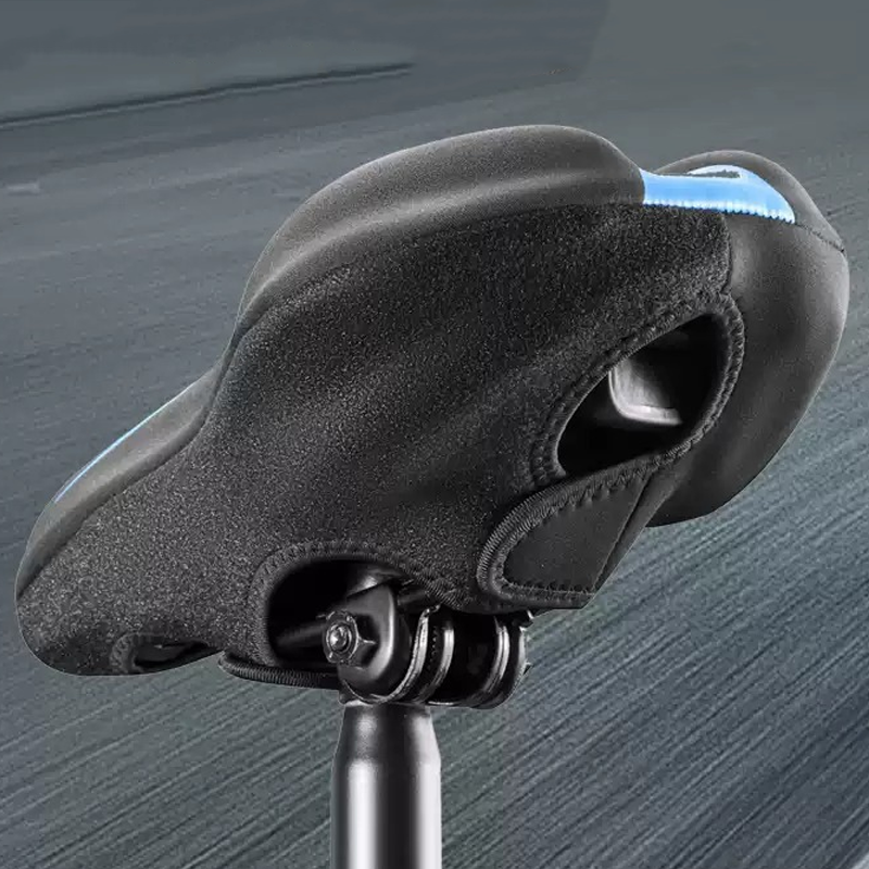Hoogelastische siliconen fietszadelhoes