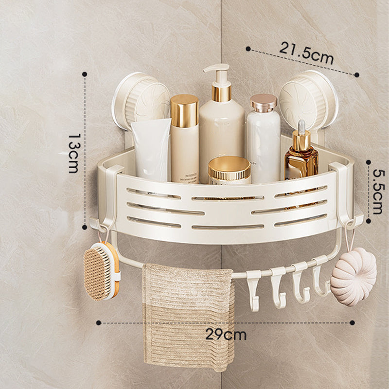 📢📢50% KORTING!! ⏰ Wandorganizer met Zuignappen - Houdt 5 kg vast! | Voor Badkamer en Keuken