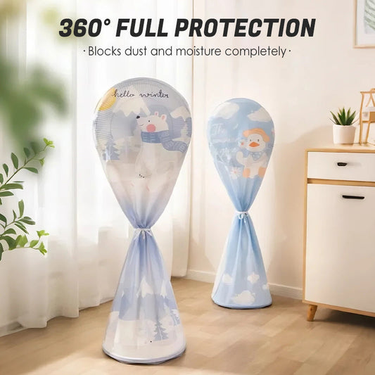 360° Vloerventilator Stofhoes met Volledige Afdekking