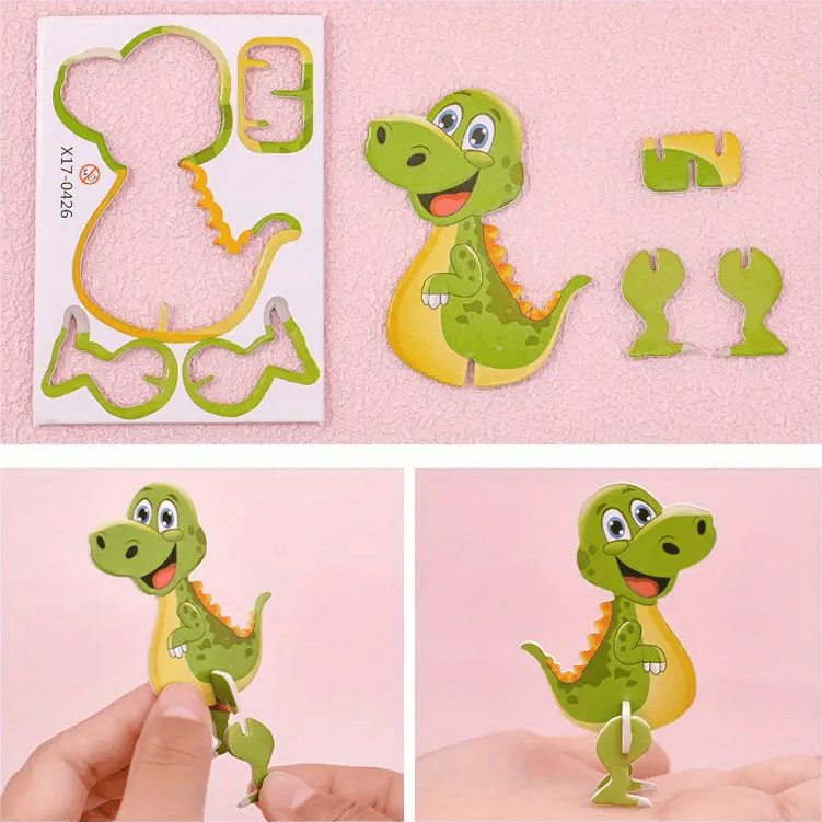 🔥Hete verkoop 49% korting🧩2025 Educatieve 3D Cartoon Puzzel