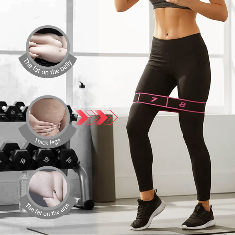 Fitnessweerstandsband voor stretchen en yoga